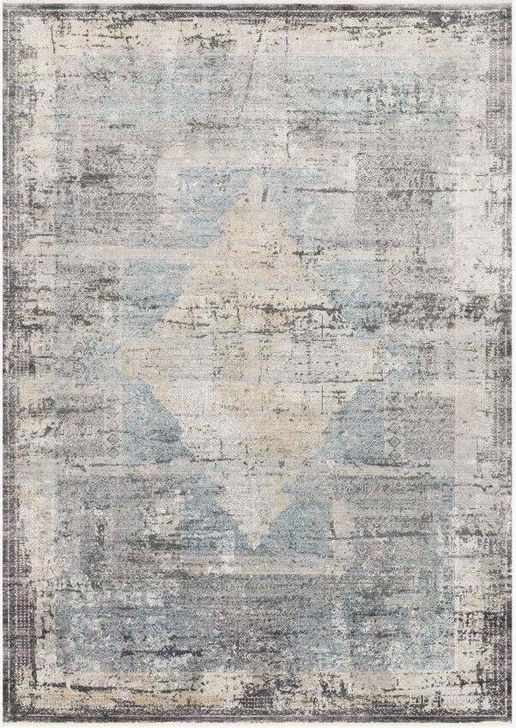 The appearance of Gemma Charcoal/Multi Rug GEMAGEM-04CCML160S designed by Loloi Rugs in the traditional interior design. This charcoal and multi piece of furniture  was selected by 1StopBedrooms from Gemma Collection to add a touch of cosiness and style into your home. Sku: GEMAGEM-04CCML160S. Product Type: Rug. Material: Acrylic. Image1