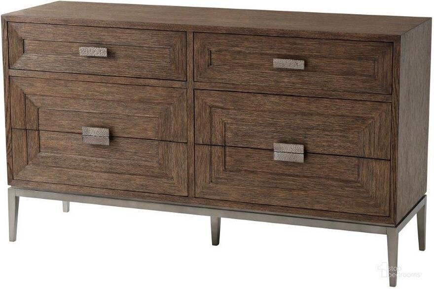 The appearance of Genevra Dresser 6005-603.C118 designed by Theodore Alexander in the transitional interior design. This  piece of furniture  was selected by 1StopBedrooms from Isola Collection to add a touch of cosiness and style into your home. Sku: 6005-603.C118. Material: Wood. Product Type: Dresser.