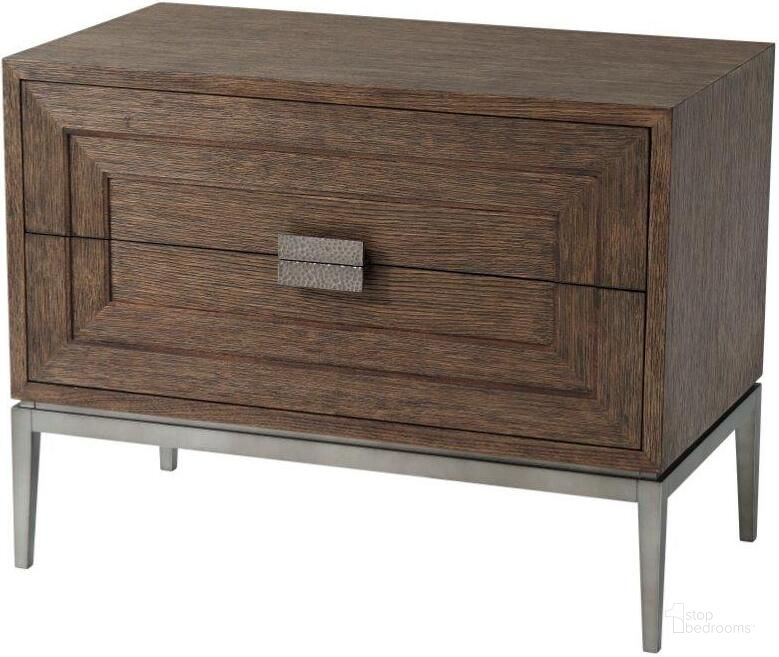 The appearance of Genevra Nightstand 6005-593.C118 designed by Theodore Alexander in the transitional interior design. This  piece of furniture  was selected by 1StopBedrooms from Isola Collection to add a touch of cosiness and style into your home. Sku: 6005-593.C118. Material: Wood. Product Type: Nightstand.