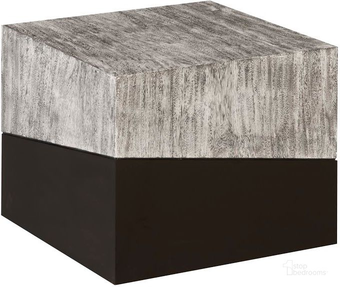 The appearance of Geometry Side Table In Gray Stone TH97557 designed by Phillips Collection in the modern / contemporary interior design. This gray piece of furniture  was selected by 1StopBedrooms from  to add a touch of cosiness and style into your home. Sku: TH97557. Material: Wood. Product Type: Side Table.