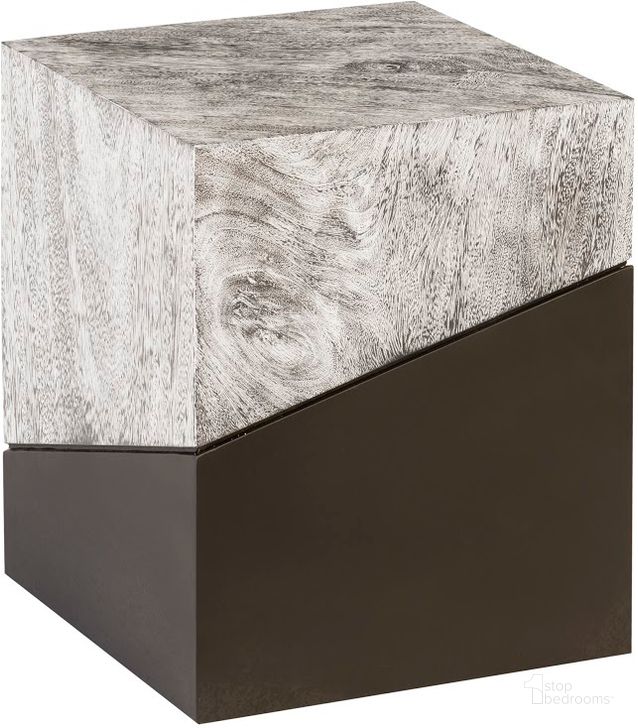 The appearance of Geometry Stool In Gray Stone designed by Phillips Collection in the modern / contemporary interior design. This gray piece of furniture  was selected by 1StopBedrooms from  to add a touch of cosiness and style into your home. Sku: TH97553. Material: Wood. Product Type: Stool.