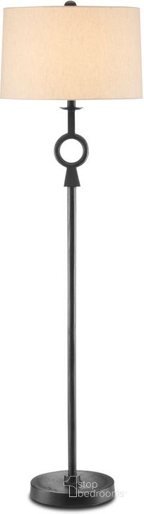 The appearance of Germaine Black Floor Lamp designed by Currey & Company in the modern / contemporary interior design. This black piece of furniture  was selected by 1StopBedrooms from Germaine Collection to add a touch of cosiness and style into your home. Sku: 8000-0093. Material: Aluminum. Product Type: Floor Lamp. Image1