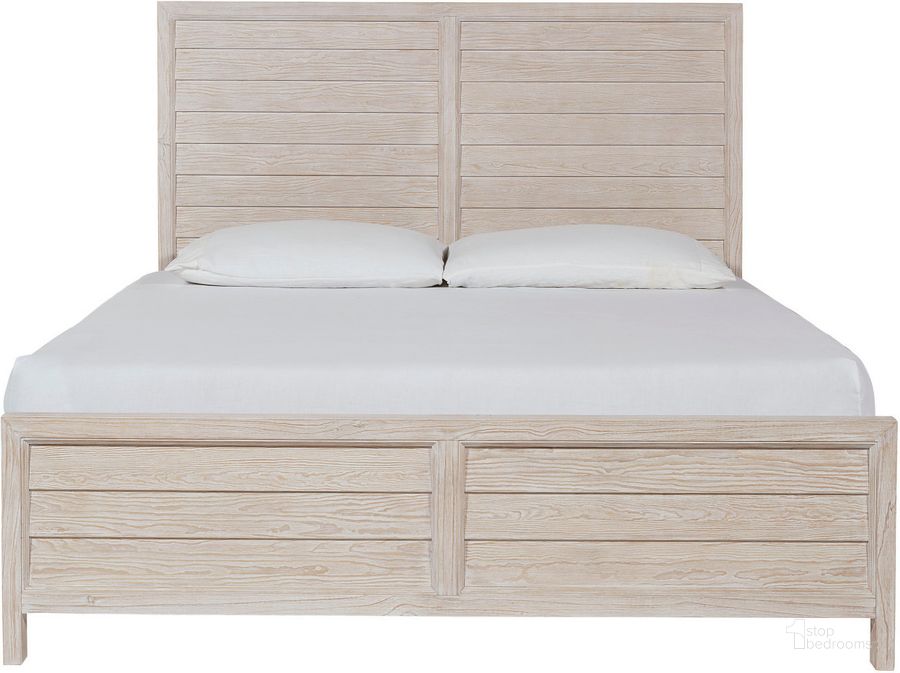 The appearance of Getaway Sea Oat Getaway Panel Bed King 66 designed by Universal in the coastal interior design. This sea piece of furniture  was selected by 1StopBedrooms from Getaway Collection to add a touch of cosiness and style into your home. Sku: U033260;U03326F;U03326R. Bed Type: Panel Bed. Product Type: Panel Bed. Bed Size: King. Image1