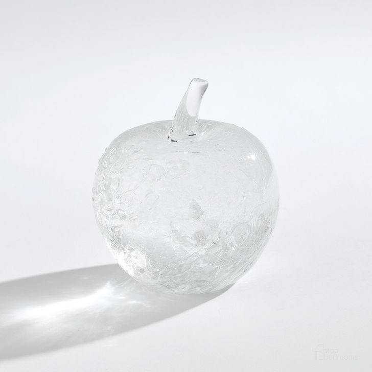 The appearance of Ghost Fruit In Apple In Clear designed by Global Views in the modern / contemporary interior design. This clear piece of furniture  was selected by 1StopBedrooms from Ghost Collection to add a touch of cosiness and style into your home. Sku: 7.60179. Material: Glass. Product Type: Decorative Accessory. Image1