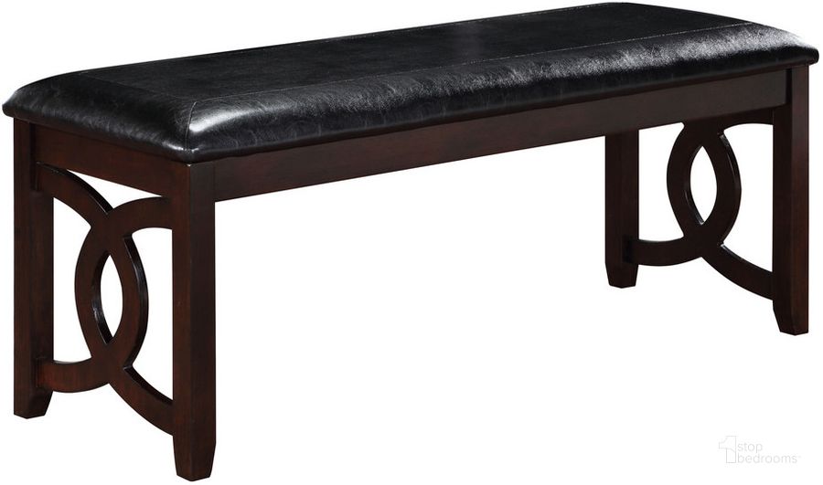 The appearance of Gia Ebony 46 Inch Bench designed by New Classic in the transitional interior design. This black piece of furniture  was selected by 1StopBedrooms from Gia Collection to add a touch of cosiness and style into your home. Sku: D1701-25-EBY. Product Type: Bench. Image1