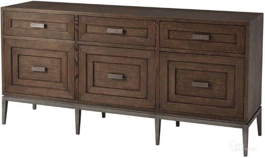 The appearance of Giacomo Sideboard 6005-602.C118 designed by Theodore Alexander in the transitional interior design. This  piece of furniture  was selected by 1StopBedrooms from Isola Collection to add a touch of cosiness and style into your home. Sku: 6005-602.C118. Material: Wood. Product Type: Side Board.
