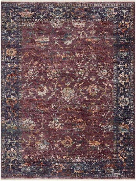 The appearance of Giada Grape/Multi Rug GIADGIA-02GPML2740 designed by Loloi Rugs in the traditional interior design. This grape and multi piece of furniture  was selected by 1StopBedrooms from Giada Collection to add a touch of cosiness and style into your home. Sku: GIADGIA-02GPML2740. Material: Polypropylene. Product Type: Rug. Image1
