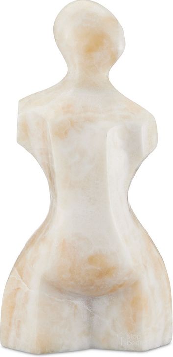 The appearance of Giada Onyx Large Bust Sculpture In Natural designed by Currey & Company in the modern / contemporary interior design. This natural piece of furniture  was selected by 1StopBedrooms from Giada Collection to add a touch of cosiness and style into your home. Sku: 1200-0818. Material: Stone. Product Type: Sculpture. Image1