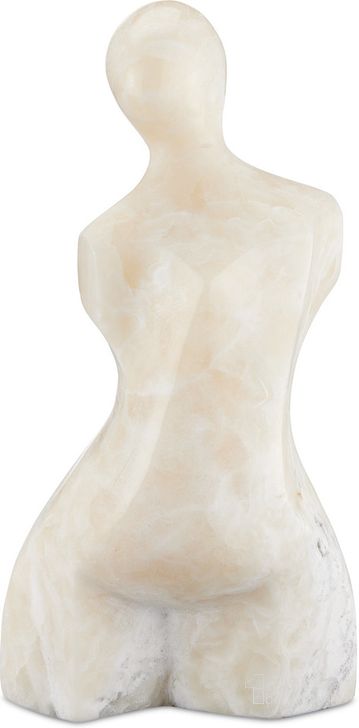 The appearance of Giada Onyx Small Bust Sculpture In Natural designed by Currey & Company in the modern / contemporary interior design. This natural piece of furniture  was selected by 1StopBedrooms from Giada Collection to add a touch of cosiness and style into your home. Sku: 1200-0819. Material: Stone. Product Type: Sculpture. Image1