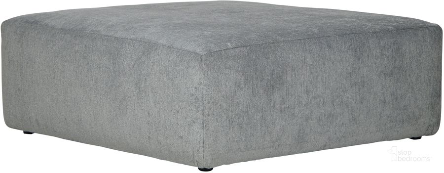 The appearance of Glacier Cocktail Ottoman In Grey designed by Jackson in the traditional interior design. This grey piece of furniture  was selected by 1StopBedrooms from Glacier Collection to add a touch of cosiness and style into your home. Sku: 24772817242800. Material: Fabric. Product Type: Ottoman. Image1