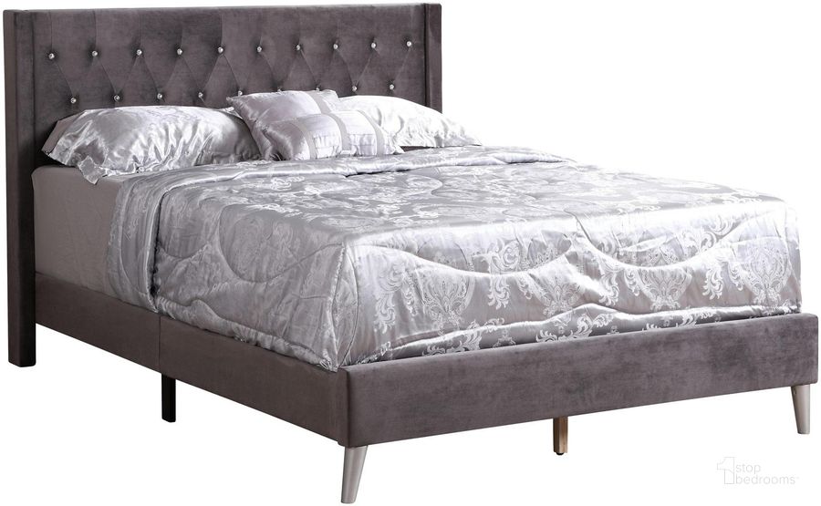 The appearance of Glory Furniture Bergen G1627-FB-UP Full Bed, Gray designed by Glory in the transitional interior design. This dark gray piece of furniture  was selected by 1StopBedrooms from Bergen Collection to add a touch of cosiness and style into your home. Sku: G1627-FB-UP-Full Bed. Bed Type: Panel Bed. Material: Wood. Product Type: Panel Bed. Bed Size: Full. Image1