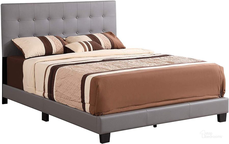 The appearance of Glory Furniture Caldwell Full Bed, Light Gray designed by Glory in the transitional interior design. This light gray piece of furniture  was selected by 1StopBedrooms from Caldwell Collection to add a touch of cosiness and style into your home. Sku: G1306-FB-UP-Full Bed. Bed Type: Panel Bed. Material: Wood. Product Type: Panel Bed. Bed Size: Full. Image1