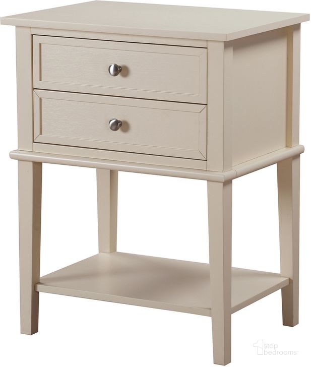 The appearance of Glory Furniture Newton Nightstand, Beige designed by Glory in the transitional interior design. This beige piece of furniture  was selected by 1StopBedrooms from Newton Collection to add a touch of cosiness and style into your home. Sku: G066-N-Nightstand. Material: Wood. Product Type: Nightstand. Image1