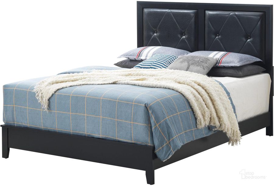 The appearance of Glory Furniture Primo Full Bed, Black designed by Glory in the transitional interior design. This black piece of furniture  was selected by 1StopBedrooms from Primo Collection to add a touch of cosiness and style into your home. Sku: G1336A-FB-Full Bed  Headboard;G1336A-FB-Full Bed  Footboard;G1336A-FB-Full Bed Rails. Bed Type: Panel Bed. Material: Wood. Product Type: Panel Bed. Bed Size: Full.