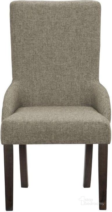 The appearance of Gloversville Gray Arm Chair Set Of 2 designed by Homelegance in the transitional interior design. This gray piece of furniture  was selected by 1StopBedrooms from Gloversville Collection to add a touch of cosiness and style into your home. Sku: 5799A. Product Type: Arm Chair. Material: Textured. Image1