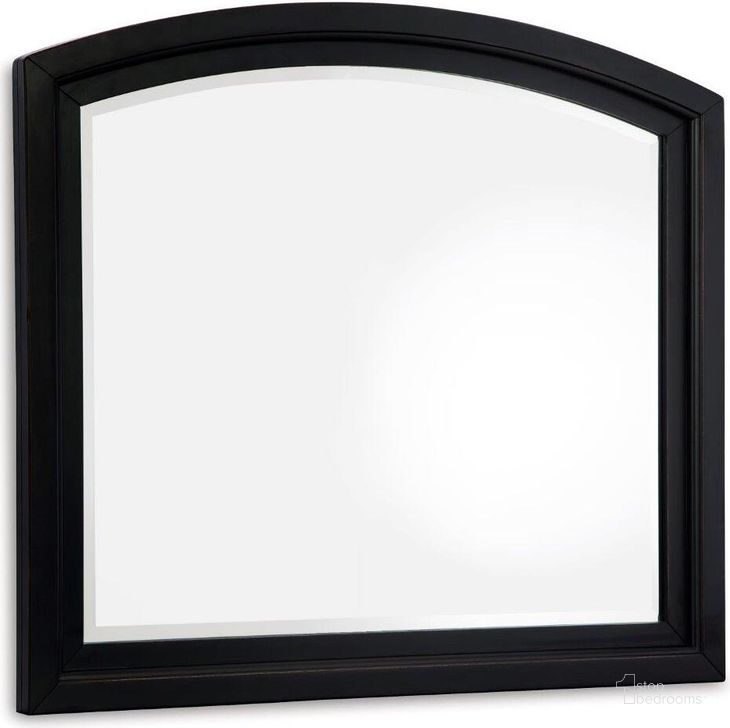 The appearance of Godley Black Dresser Mirror designed by Versailles Home in the traditional interior design. This black piece of furniture  was selected by 1StopBedrooms from Godley Collection to add a touch of cosiness and style into your home. Sku: B739-36. Material: Glass. Product Type: Dresser Mirror. Image1