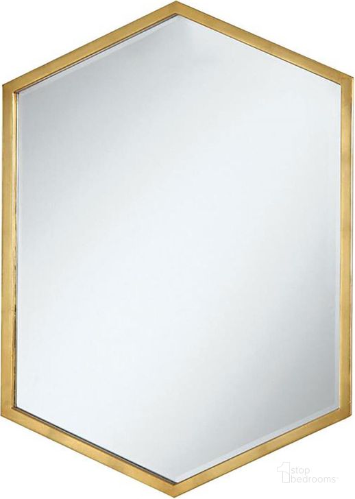 The appearance of Gold Hexagon Accent Mirror designed by Coaster in the modern / contemporary interior design. This gold piece of furniture  was selected by 1StopBedrooms from Accent Collection to add a touch of cosiness and style into your home. Sku: 902356. Material: Glass. Product Type: Accent Mirror. Image1