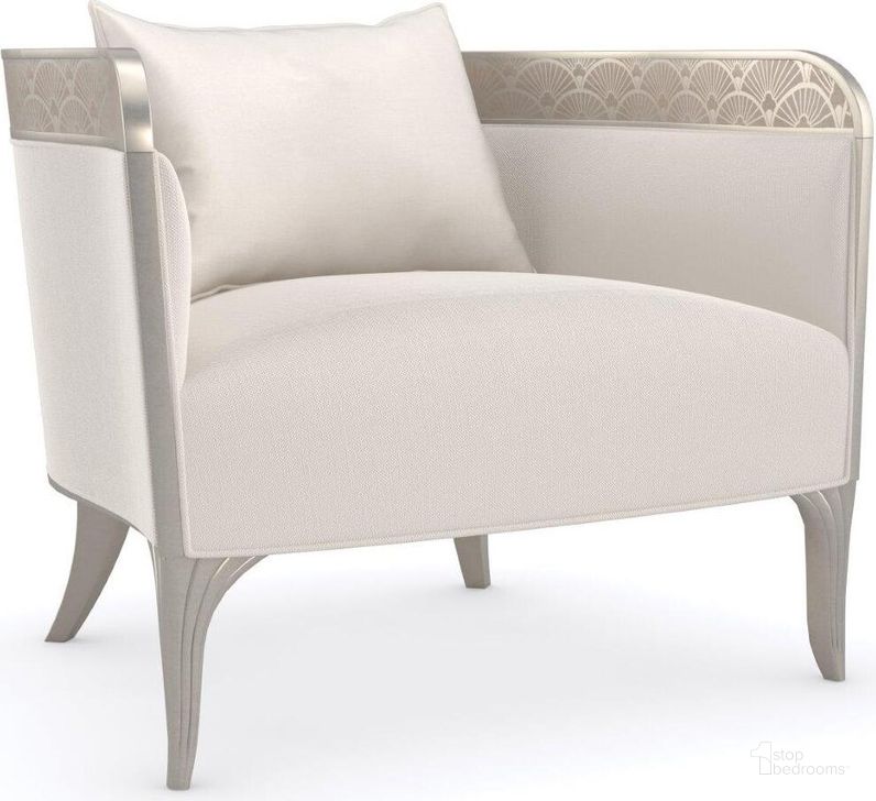 The appearance of Goldfinch Radiance Accent Chair 0qd24480415 designed by Luxury Loft in the modern / contemporary interior design. This radiance piece of furniture  was selected by 1StopBedrooms from Goldfinch Collection to add a touch of cosiness and style into your home. Sku: C090-020-131-A. Material: Wood. Product Type: Accent Chair. Image1