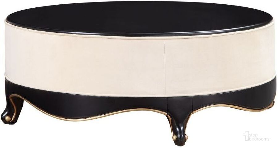 The appearance of Gothic Place Two-Tone Color End Table designed by Isaac Tahari in the transitional interior design. This two-tone color piece of furniture  was selected by 1StopBedrooms from Gothic Place Collection to add a touch of cosiness and style into your home. Sku: 83945. Material: MDF. Product Type: Coffee and Cocktail Table. Image1