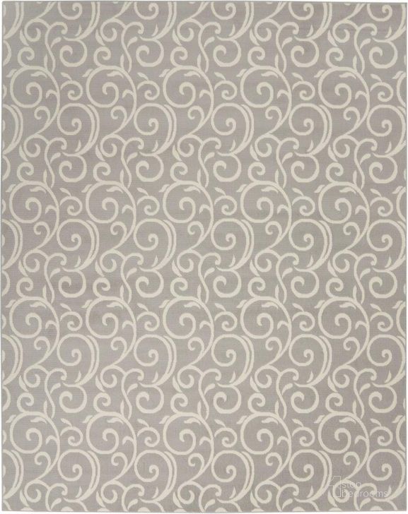 The appearance of Grafix Grey 8 X 10 Area Rug designed by Nourison in the modern / contemporary interior design. This grey piece of furniture  was selected by 1StopBedrooms from Grafix Collection to add a touch of cosiness and style into your home. Sku: 99446411938. Material: Polypropylene. Product Type: Area Rugs. Image1