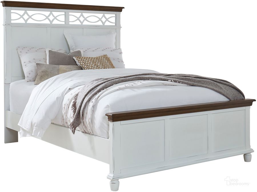 The appearance of Granada King Bed In Vanilla Oak designed by Progressive Furniture in the transitional interior design. This vanilla oak piece of furniture  was selected by 1StopBedrooms from Granada Collection to add a touch of cosiness and style into your home. Sku: B123-94;B123-95. Bed Type: Panel Bed. Product Type: Panel Bed. Bed Size: King. Material: Rubberwood. Image1