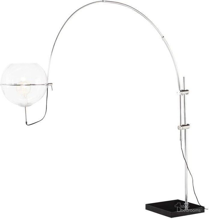 The appearance of Grand Bend Floor Lighting In Clear designed by Nuevo in the modern / contemporary interior design. This clear piece of furniture  was selected by 1StopBedrooms from Grand Bend Collection to add a touch of cosiness and style into your home. Sku: HGSK260. Material: Glass. Product Type: Floor Lamp. Image1