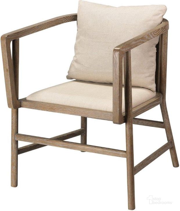 The appearance of Grayson Arm Chair designed by Jamie Young Company in the coastal interior design. This grey piece of furniture  was selected by 1StopBedrooms from Grayson Collection to add a touch of cosiness and style into your home. Sku: 20GRAY-CHGR. Material: Wood. Product Type: Arm Chair. Image1