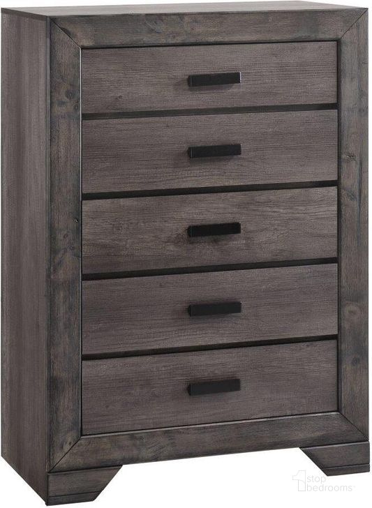 The appearance of Grayson Grey Oak Chest designed by Picket House in the rustic / southwestern interior design. This brown piece of furniture  was selected by 1StopBedrooms from Grayson Collection to add a touch of cosiness and style into your home. Sku: NH100CH. Material: Wood. Product Type: Chest. Image1
