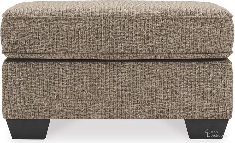 The appearance of Greaves Ottoman In Driftwood designed by Signature Design by Ashley in the modern / contemporary interior design. This driftwood piece of furniture  was selected by 1StopBedrooms from Greaves Collection to add a touch of cosiness and style into your home. Sku: 5510514. Product Type: Ottoman. Image1