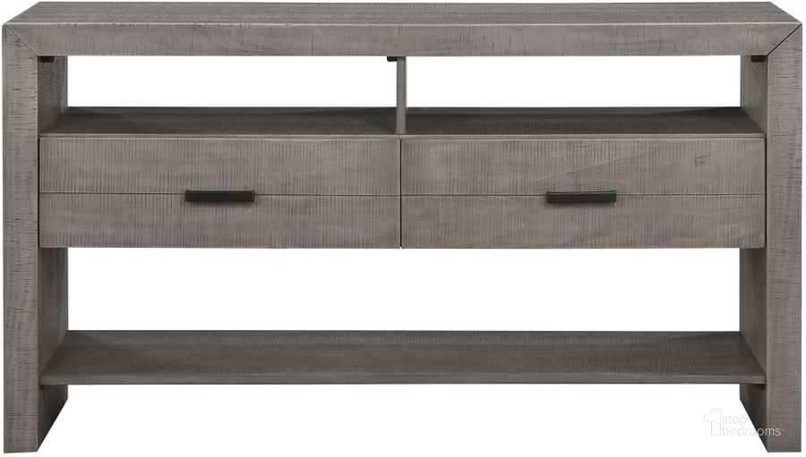 The appearance of Gresham Server In Gray designed by Homelegance in the modern / contemporary interior design. This gray piece of furniture  was selected by 1StopBedrooms from Gresham Collection to add a touch of cosiness and style into your home. Sku: 5760-40. Product Type: Server. Image1