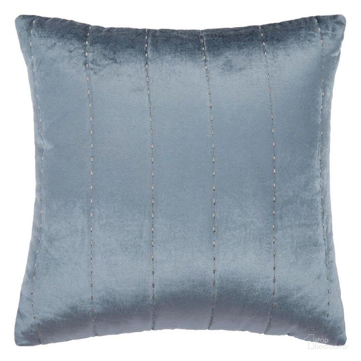 The appearance of Gressa Pillow in Grey and Blue PLS6502B-1818 designed by Safavieh in the modern / contemporary interior design. This grey/blue piece of furniture  was selected by 1StopBedrooms from Gressa Collection to add a touch of cosiness and style into your home. Sku: PLS6502B-1818. Material: Polyester. Product Type: Pillow. Image1