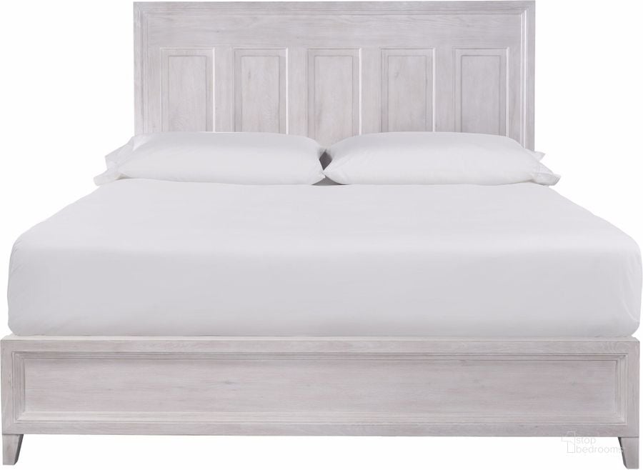 The appearance of Haines Complete Queen Bed In Buttermilk designed by Universal in the modern / contemporary interior design. This buttermilk piece of furniture  was selected by 1StopBedrooms from Haines Collection to add a touch of cosiness and style into your home. Sku: U011250B. Bed Type: Panel Bed. Product Type: Panel Bed. Bed Size: Queen. Image1