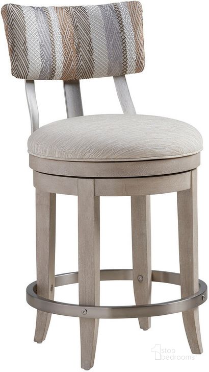 The appearance of Halifax Way Gray Barstool designed by Luxury Loft in the modern / contemporary interior design. This gray piece of furniture  was selected by 1StopBedrooms from Halifax Way Collection to add a touch of cosiness and style into your home. Sku: 01-0926-895-40. Product Type: Barstool. Image1
