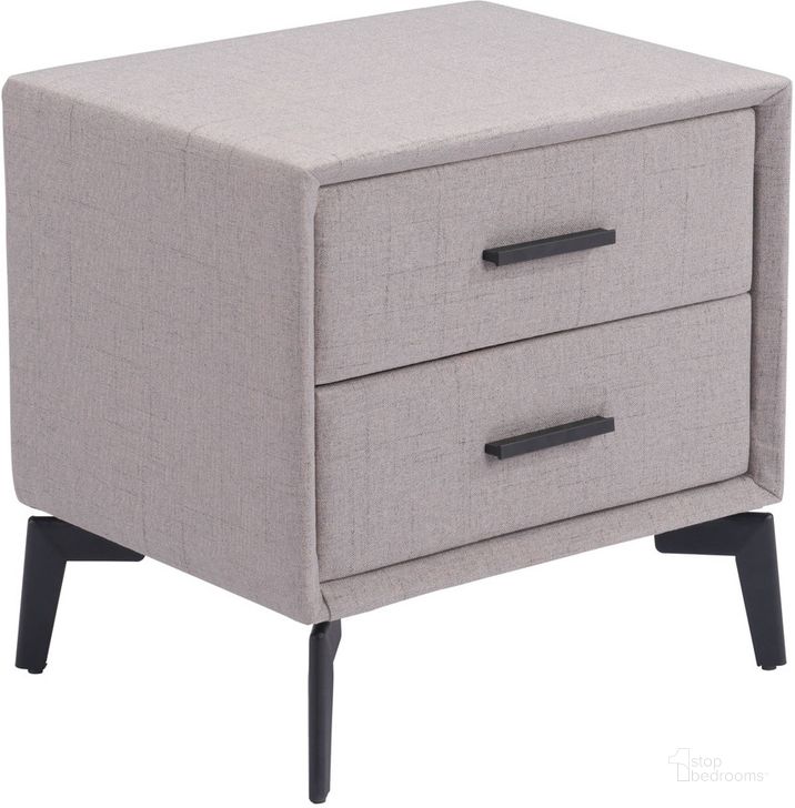 The appearance of Halle Side Table In Gray designed by Zuo Modern in the modern / contemporary interior design. This gray piece of furniture  was selected by 1StopBedrooms from Halle Collection to add a touch of cosiness and style into your home. Sku: 109623. Product Type: Side Table. Material: MDF. Image1