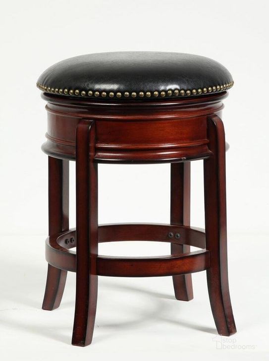 The appearance of Hamilton 24 Inch Swivel Counter Stool In Brandy designed by Boraam Industries in the traditional interior design. This brandy piece of furniture  was selected by 1StopBedrooms from Hamilton Collection to add a touch of cosiness and style into your home. Sku: 43224. Material: Wood. Product Type: Barstool. Image1