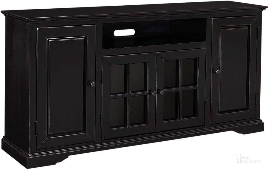The appearance of Hamilton Black 64 Inch Console designed by Progressive Furniture in the traditional interior design. This black piece of furniture  was selected by 1StopBedrooms from Hamilton Collection to add a touch of cosiness and style into your home. Sku: E719-64. Product Type: Console. Material: MDF. Image1