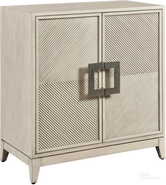 The appearance of Hammary Hidden Treasures Beaded Door Chest designed by Hammary in the transitional interior design. This medium stain piece of furniture  was selected by 1StopBedrooms from Hidden Treasures Collection to add a touch of cosiness and style into your home. Sku: 090-1081. Material: Wood. Product Type: Chest. Image1