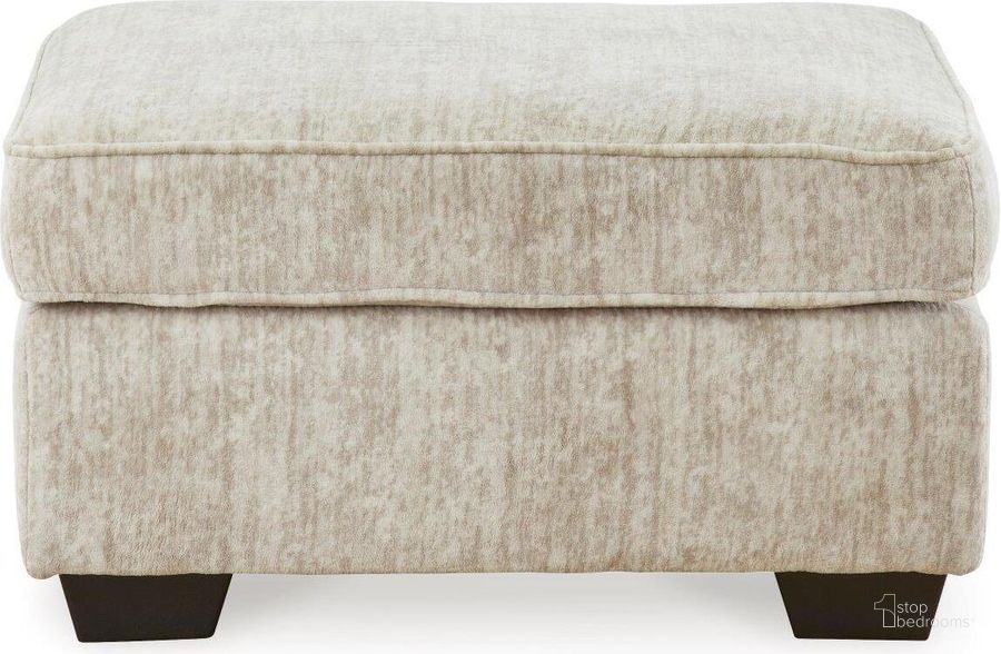 The appearance of Harbowich Parchment Ottoman 0qd24534358 designed by Luxe Linea in the modern / contemporary interior design. This parchment piece of furniture  was selected by 1StopBedrooms from Harbowich Collection to add a touch of cosiness and style into your home. Sku: 5050514. Material: Fabric. Product Type: Ottoman. Image1