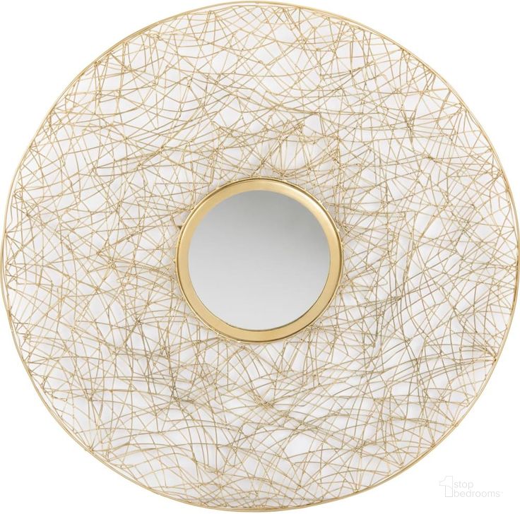 The appearance of Harner Shiny Brass Finish Mirror designed by Safavieh in the modern / contemporary interior design. This brass piece of furniture  was selected by 1StopBedrooms from Safavieh MIR Collection to add a touch of cosiness and style into your home. Sku: MIR4092A. Product Type: Mirror. Material: Iron. Image1
