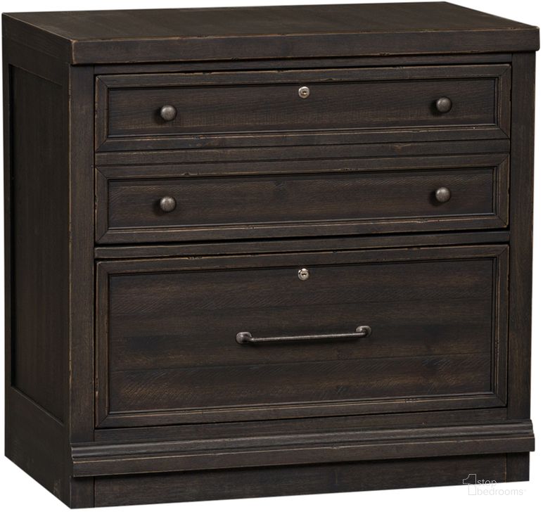 The appearance of Harvest Home Bunching Lateral File Cabinet (Chalkboard) designed by Liberty in the traditional interior design. This chalkboard piece of furniture  was selected by 1StopBedrooms from Harvest Home Collection to add a touch of cosiness and style into your home. Sku: 879-HO147. Product Type: Filing Cabinets and Storage. Material: Rubberwood. Image1
