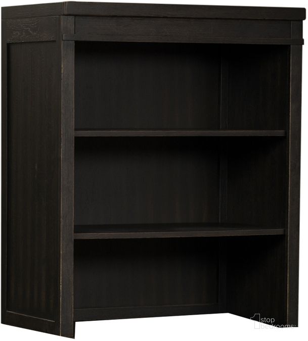 The appearance of Harvest Home Bunching Lateral File Hutch In Black designed by Liberty in the rustic / southwestern interior design. This black piece of furniture  was selected by 1StopBedrooms from Harvest Home Collection to add a touch of cosiness and style into your home. Sku: 879-HO135. Product Type: Hutch. Material: Rubberwood. Image1