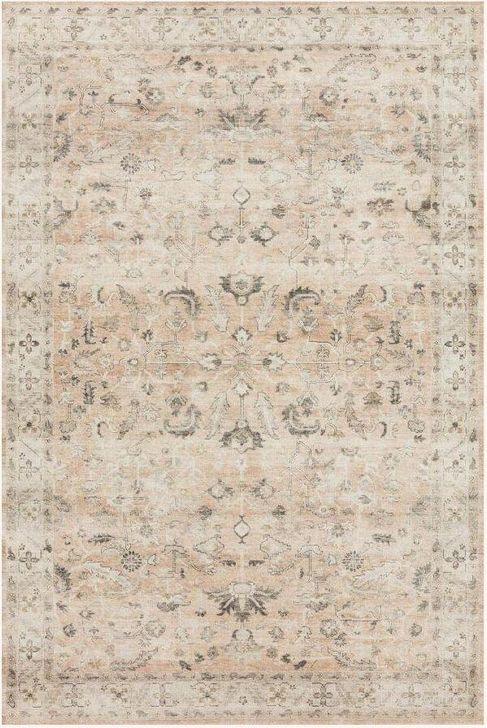 The appearance of Hathaway Blush/Multi Rug HATHHTH-06BHML2050 designed by Loloi Rugs in the traditional interior design. This blush and multi piece of furniture  was selected by 1StopBedrooms from Hathaway Collection to add a touch of cosiness and style into your home. Sku: HATHHTH-06BHML2050. Material: Polyester. Product Type: Rug. Image1