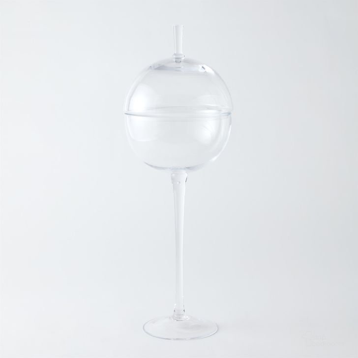 The appearance of Having A Ball Covered Large Bowl In Clear designed by Global Views in the modern / contemporary interior design. This clear piece of furniture  was selected by 1StopBedrooms from Having Collection to add a touch of cosiness and style into your home. Sku: 6.60159. Material: Glass. Product Type: Bowl. Image1