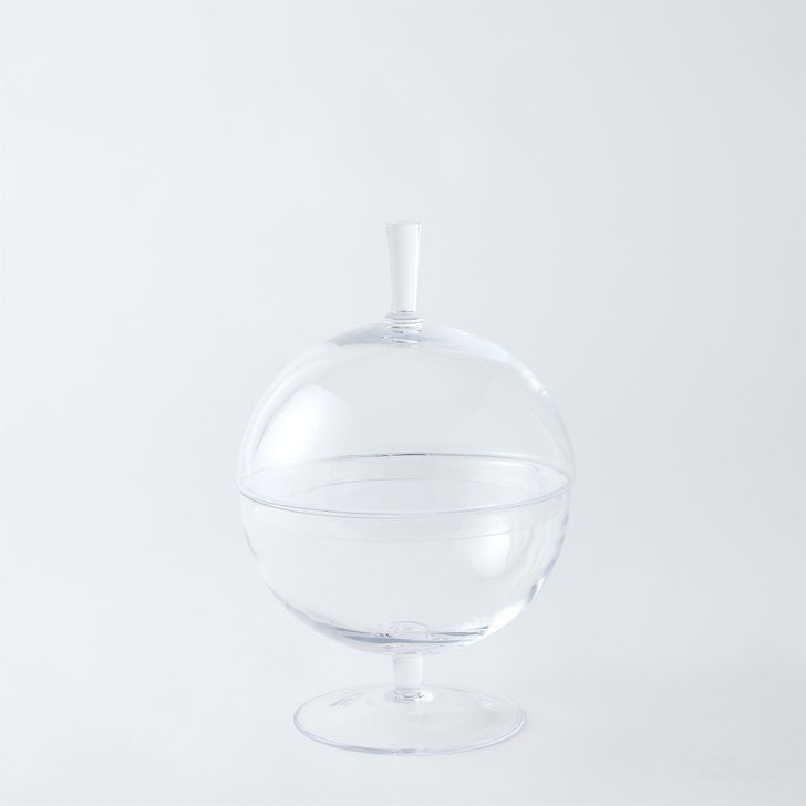 The appearance of Having A Ball Covered Small Bowl In Clear designed by Global Views in the modern / contemporary interior design. This clear piece of furniture  was selected by 1StopBedrooms from Having Collection to add a touch of cosiness and style into your home. Sku: 6.6016. Material: Glass. Product Type: Bowl. Image1