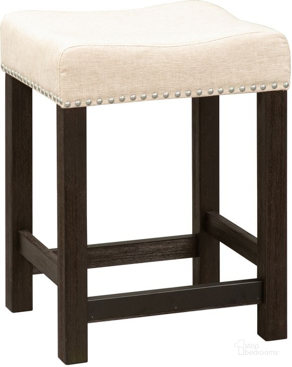 The appearance of Heatherbrook Charcoal Upholstered Barstool designed by Liberty in the traditional interior design. This charcoal piece of furniture  was selected by 1StopBedrooms from Heatherbrook Collection to add a touch of cosiness and style into your home. Sku: 422-OT9001. Material: Wood. Product Type: Barstool. Image1