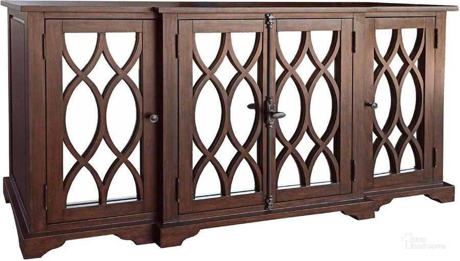 The appearance of Hekman Accents Entertainment Center designed by Hekman in the traditional interior design. This brown piece of furniture  was selected by 1StopBedrooms from Accents Collection to add a touch of cosiness and style into your home. Sku: 28448. Product Type: Entertainment Center. Image1
