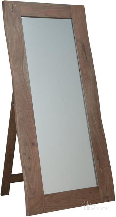The appearance of Hekman Accents Floor Mirror With Stand designed by Hekman in the transitional interior design. This brown piece of furniture  was selected by 1StopBedrooms from Accents Collection to add a touch of cosiness and style into your home. Sku: 28405. Product Type: Mirror.