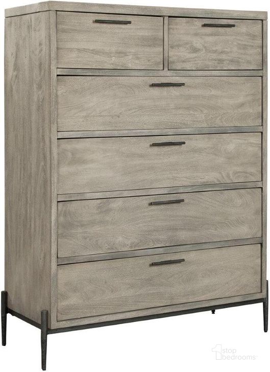 The appearance of Hekman Bedford Park Chest designed by Hekman in the modern / contemporary interior design. This gray piece of furniture  was selected by 1StopBedrooms from Bedford Park Collection to add a touch of cosiness and style into your home. Sku: 24961B;24961T. Product Type: Chest. Image1