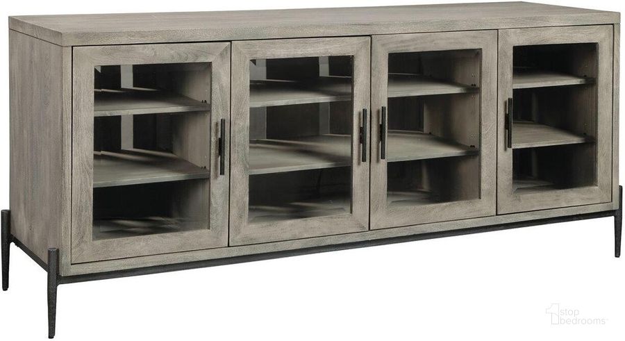 The appearance of Hekman Bedford Park Entertainment Console 24950 designed by Hekman in the modern / contemporary interior design. This gray piece of furniture  was selected by 1StopBedrooms from Bedford Park Collection to add a touch of cosiness and style into your home. Sku: 24950B;24950T. Product Type: Entertainment Console.