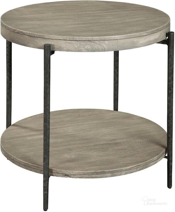 The appearance of Hekman Bedford Park Round Side Table designed by Hekman in the transitional interior design. This gray piece of furniture  was selected by 1StopBedrooms from Bedford Park Collection to add a touch of cosiness and style into your home. Sku: 24904. Product Type: Side Table. Image1